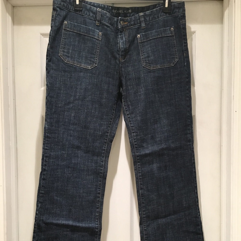 Michael Kors low rise bootcut jeans. So 15 Reg.